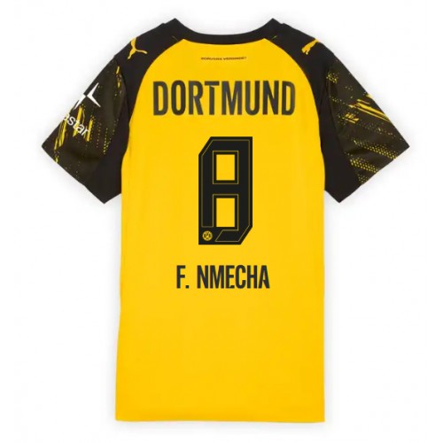 Dámy Fotbalový dres Borussia Dortmund Felix Nmecha #8 2025-26 Domácí Krátký Rukáv